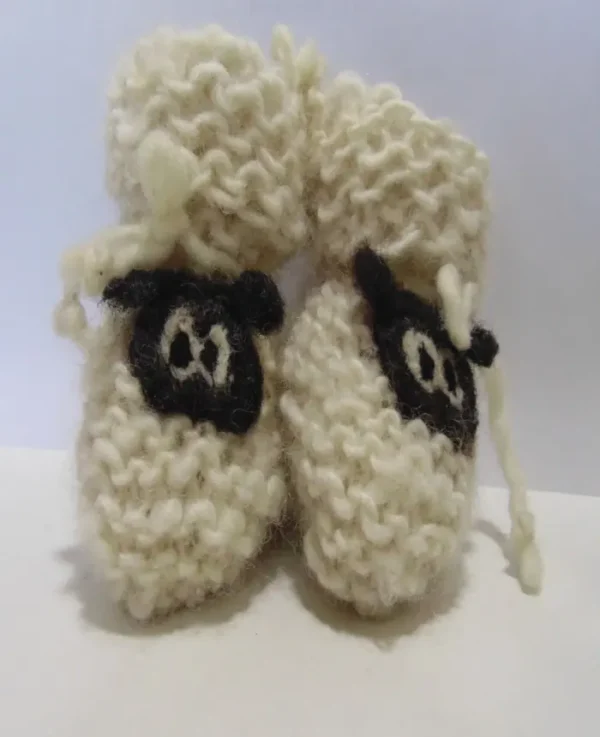 Zapatos de lana bebé
