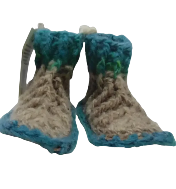 Pantuflas de lana para  niños - Imagen 4