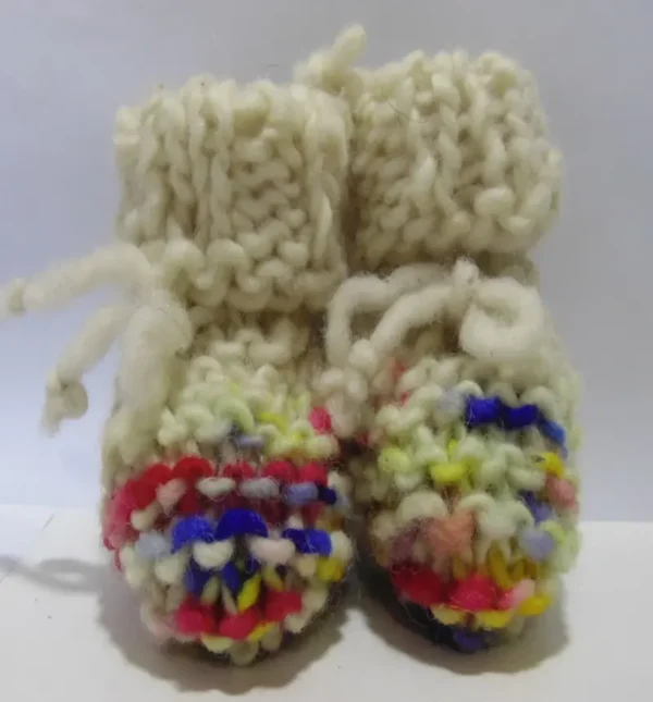 Zapatos de lana bebé - Imagen 7