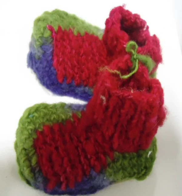 Pantuflas de lana para  niños - Imagen 5