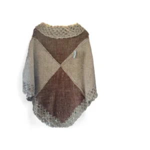 Ponchos telar de cuadro adulto